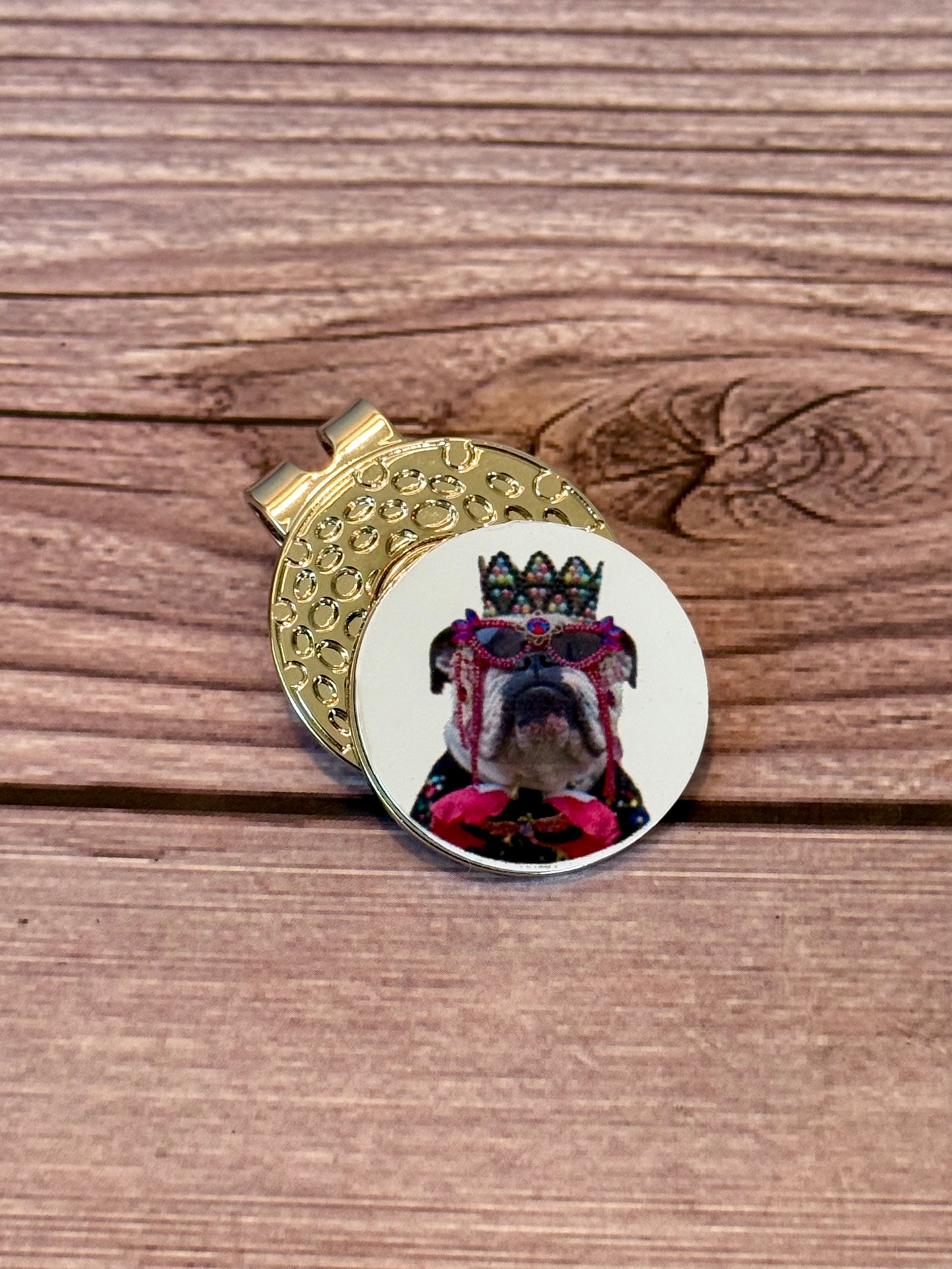 GOLF BALL MARKER w/CLIP