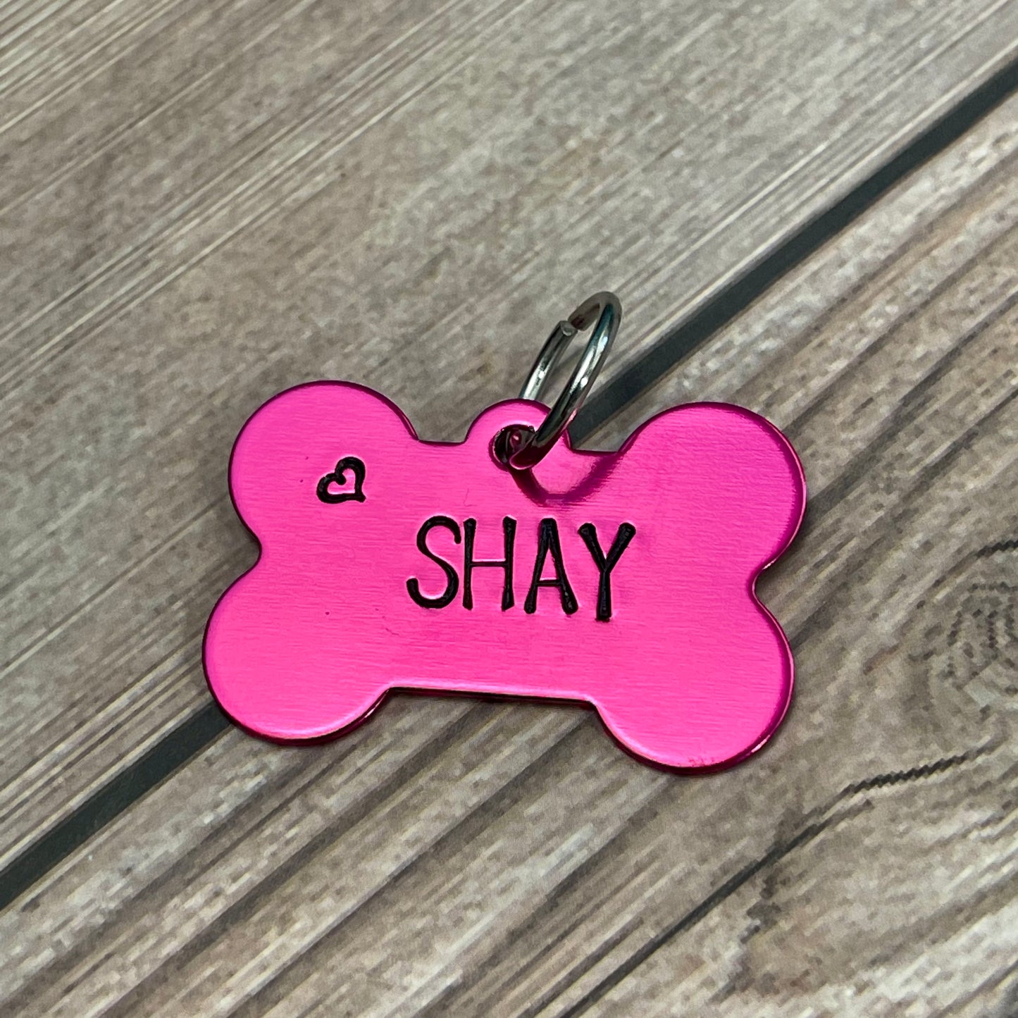 PINK PET ID TAG