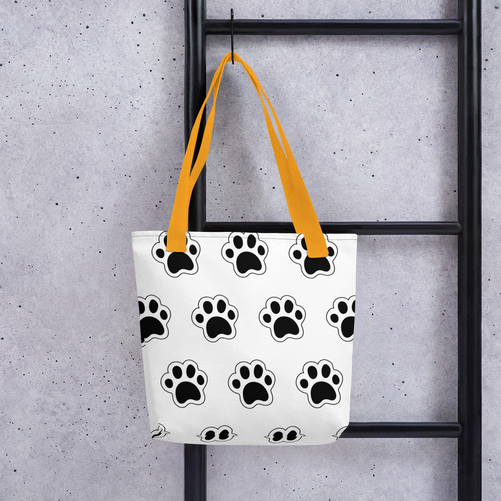 PAW PRINT TOTE BAG