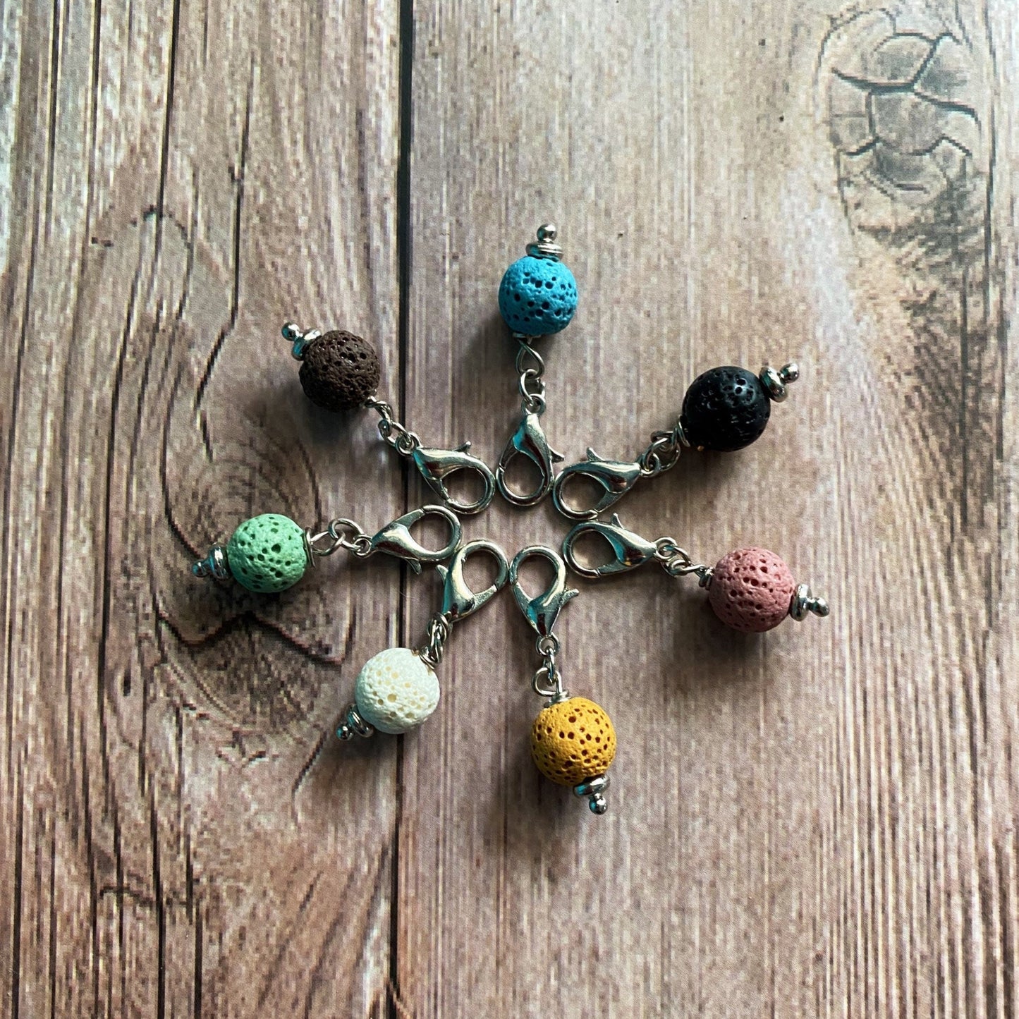 ADD ON only - Lava Rock Charm with purchase