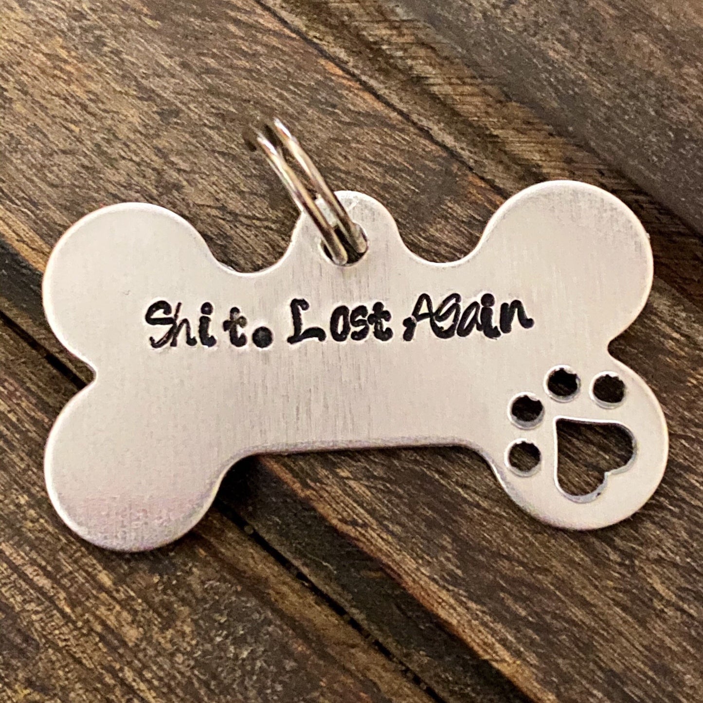 “SHIT. LOST AGAIN” Fun Tag