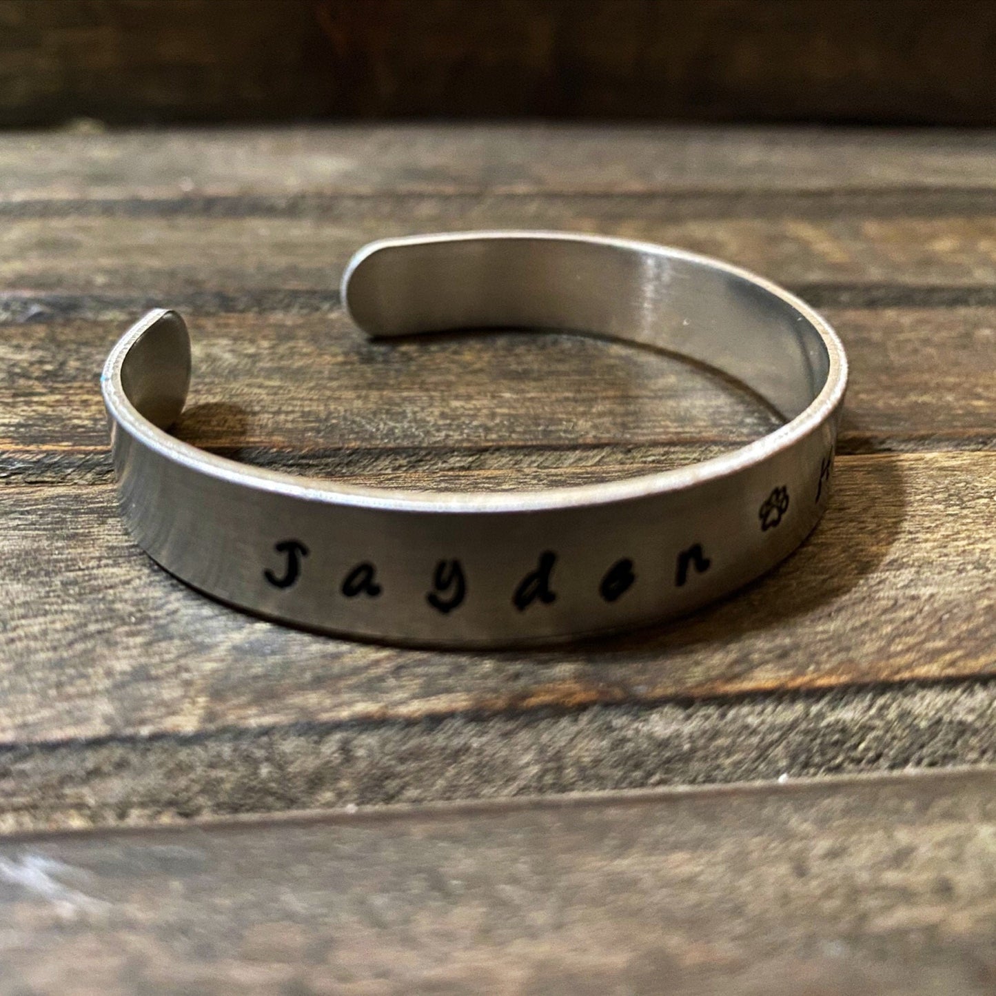 PERSONALIZED CUFF BRACELET
