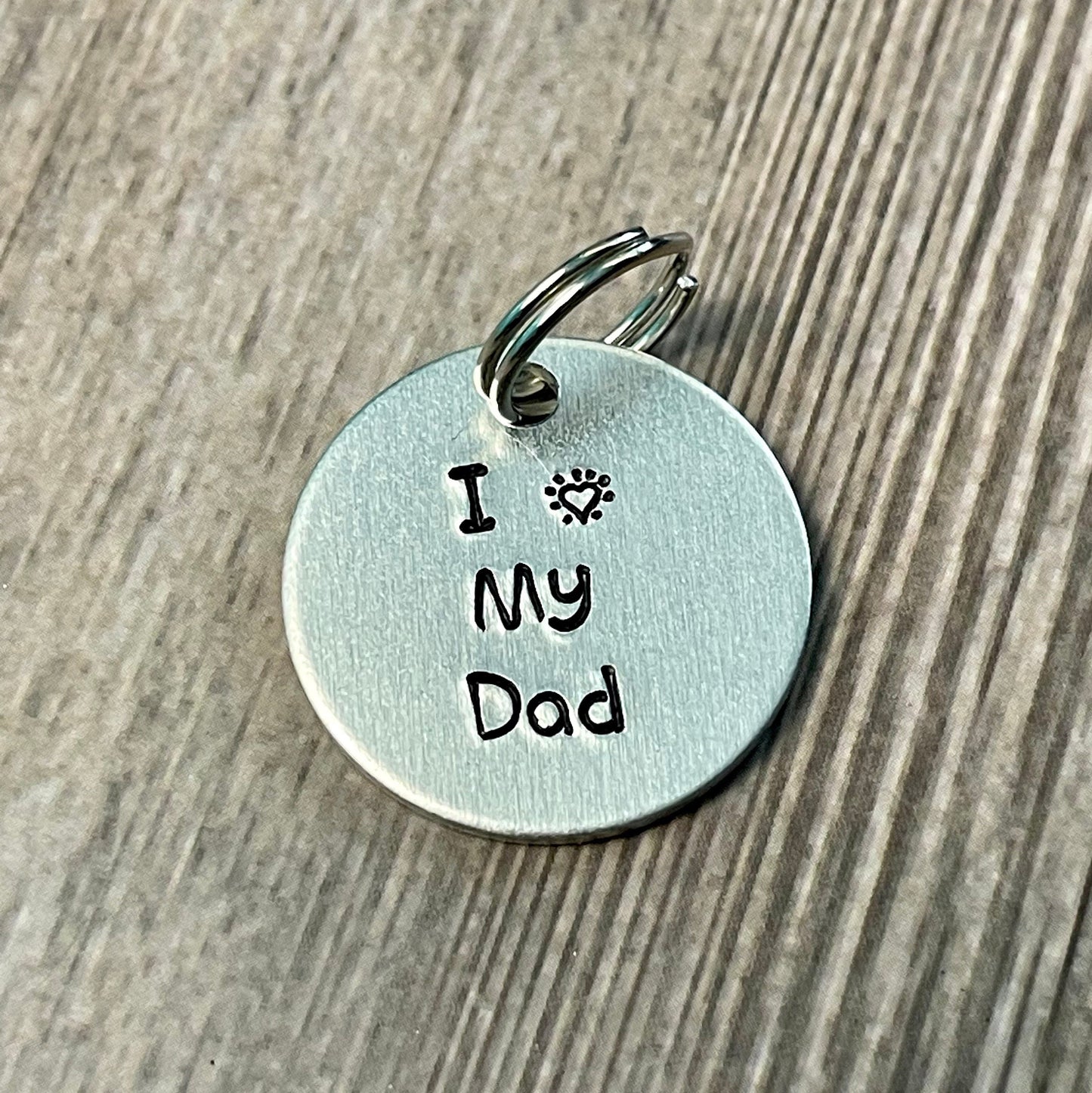 “I HEART MY DAD” Fun Tag