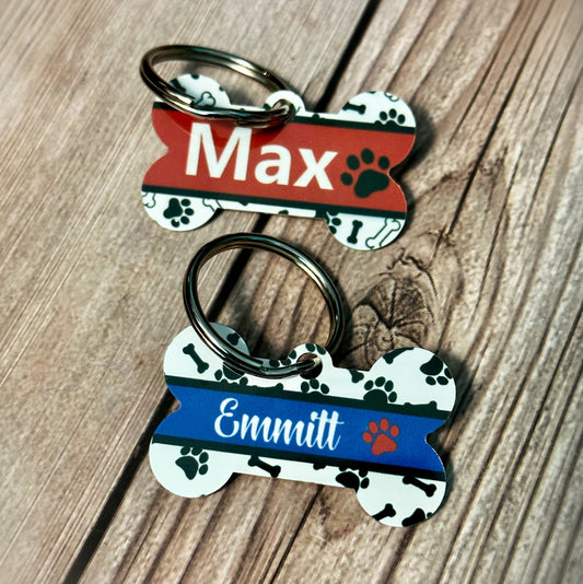 PET ID TAG - Double sided