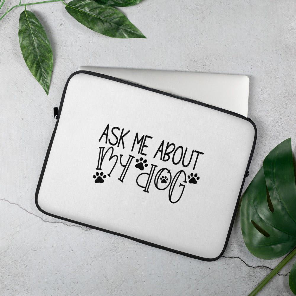 DOG LOVER LAPTOP CASE