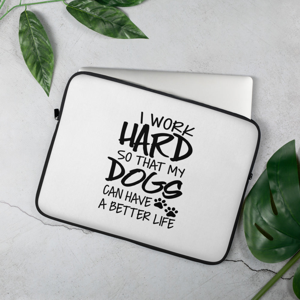 DOG LOVER LAPTOP CASE