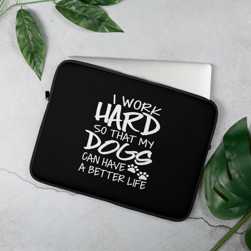 DOG LOVER LAPTOP CASE