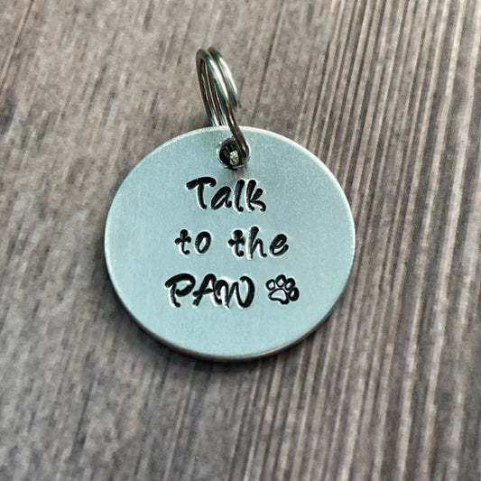 “TALK TO THE PAW” Fun Tag