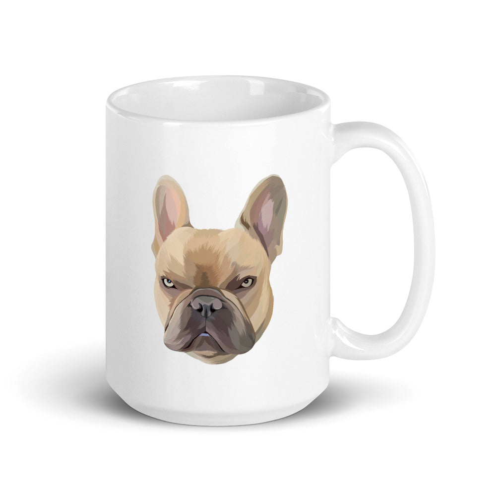 “RAY OF SUNSHINE” FRENCHIE COFFEE CUP