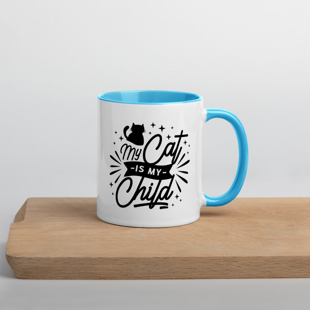 “MY CAT IS MY CHILD” COFFEE CUP