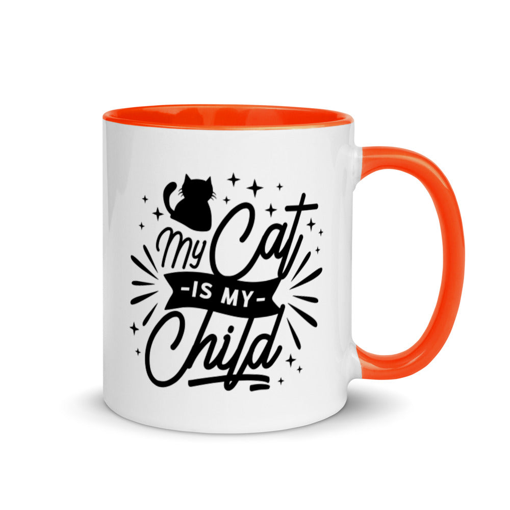“MY CAT IS MY CHILD” COFFEE CUP